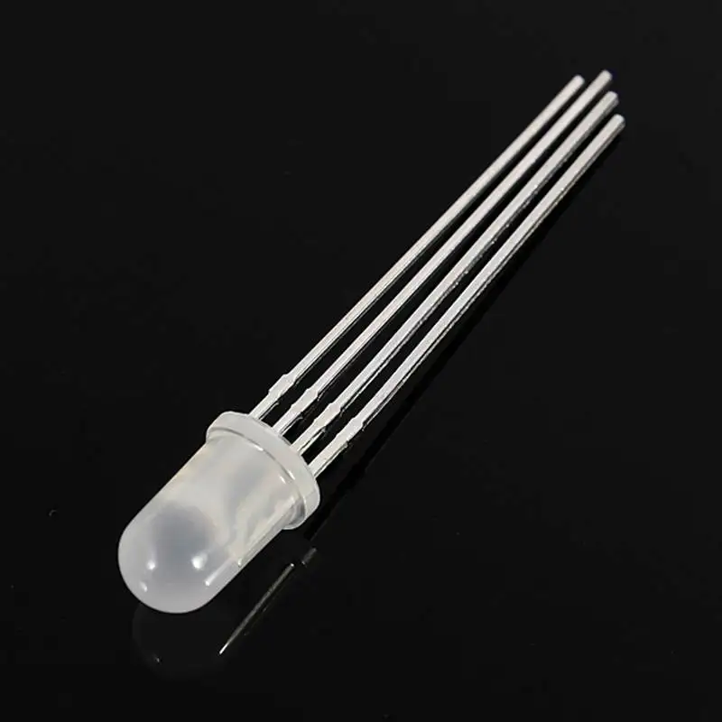20Pcs 5mm Dual Bi-Color Red//Green 3 Pin Water Clear LED Common Cathode