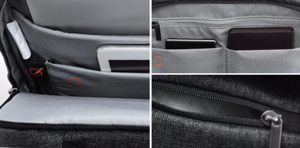 Xiaomi Polyester laptop Waterprool backpack for business and travel student fashion lifestyle bags for man and women-17