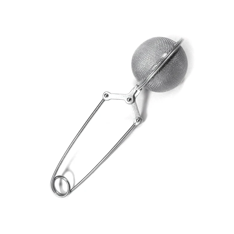 

High Quality Stainless Steel Tea Infuser Tea Pot Infuser Sphere Mesh Tea Strainer Handle Tea Ball