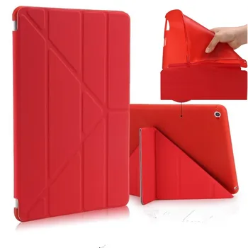 

Ultra Thin Stand PU Leather case for apple ipad 2/3/4 case soft Back Flip Smart cover for iPad 2017 9.7inch 2018 Table Case+film