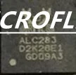 10 шт./лот ALC283 6 мм * 6 мм HD аудио кодек