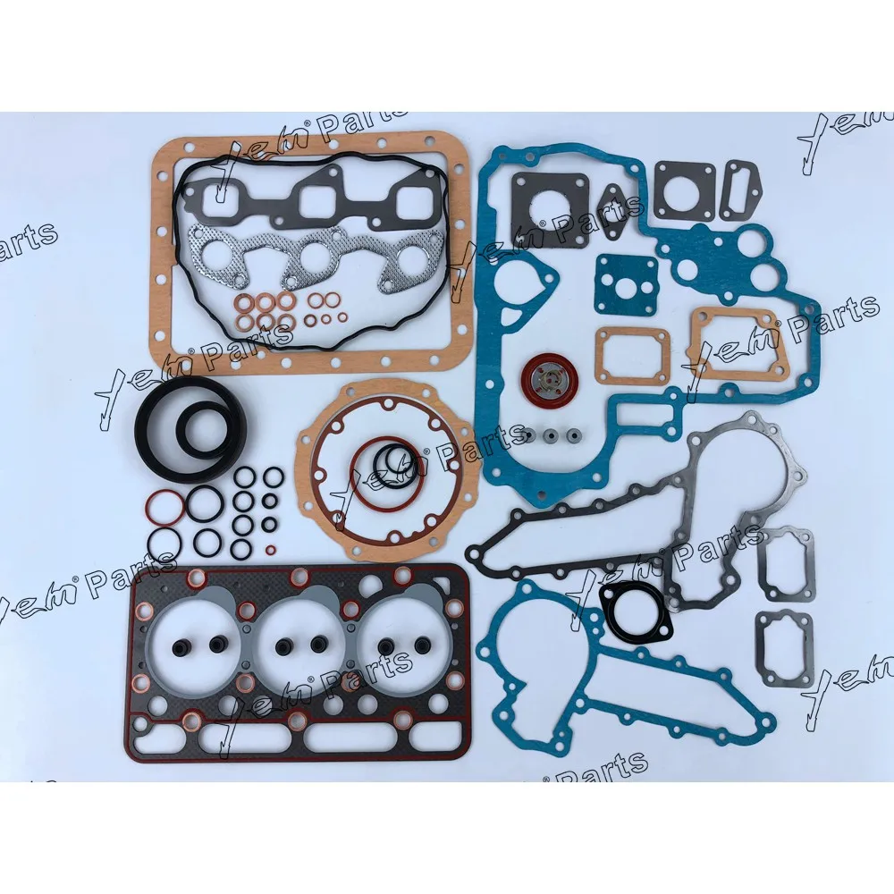 For kubota engine D1503 cylinder head with full gasket set