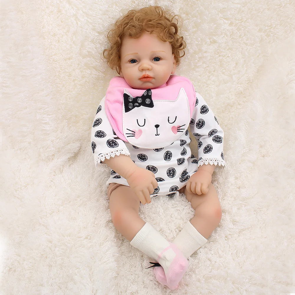 OtardDolls Bebe Reborn Dolls 2" 55 см детская кукла-реборн для малышей Мягкий силиконовый винил reborn baby dolls bonecas для девочек