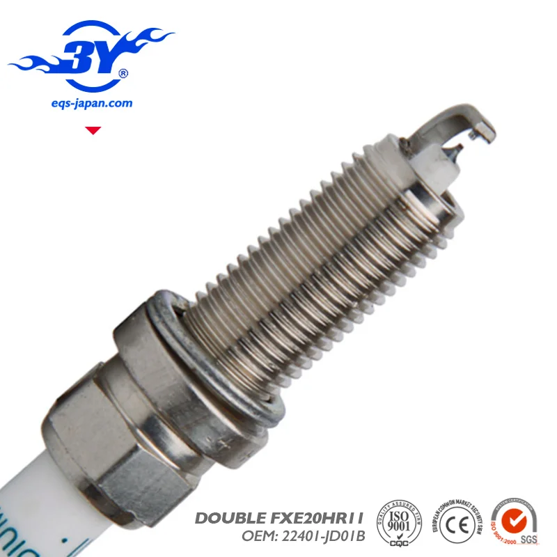 

Set Of (6), FXE20HR11 22401-JD01B Double Good Iridium Spark Plug For Nissan Altima 3.5L Cube 1.8L NV200 Sentra 2.0L Versa 1.6L 1