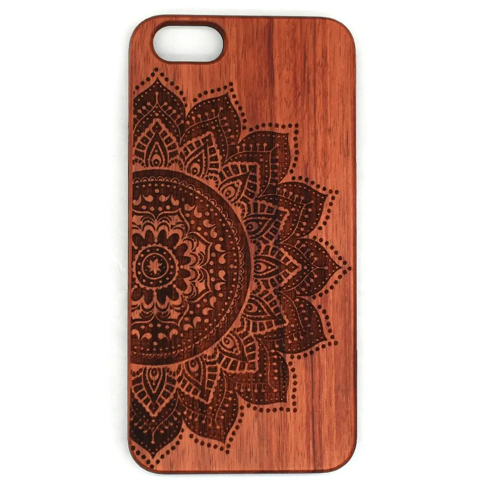 

LYBALL Wood Phone Case For iPhone XR XS Max 7 8 Plus Bamboo Wooden Back Cover+ PC Hard Frame For Apple iPhone 5 5S SE 6 6S Plus