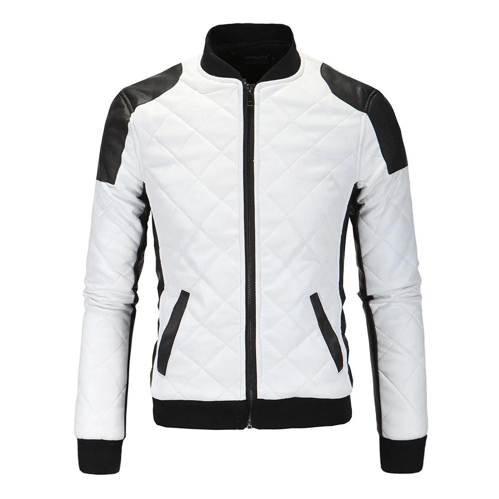 HEROBIKER, зимняя мотоциклетная куртка для верховой езды, мужская куртка из искусственной кожи, куртка в стиле панк, тонкая ветрозащитная Байкерская байкерская куртка из искусственной кожи, байкерская куртка, размер M-5XL