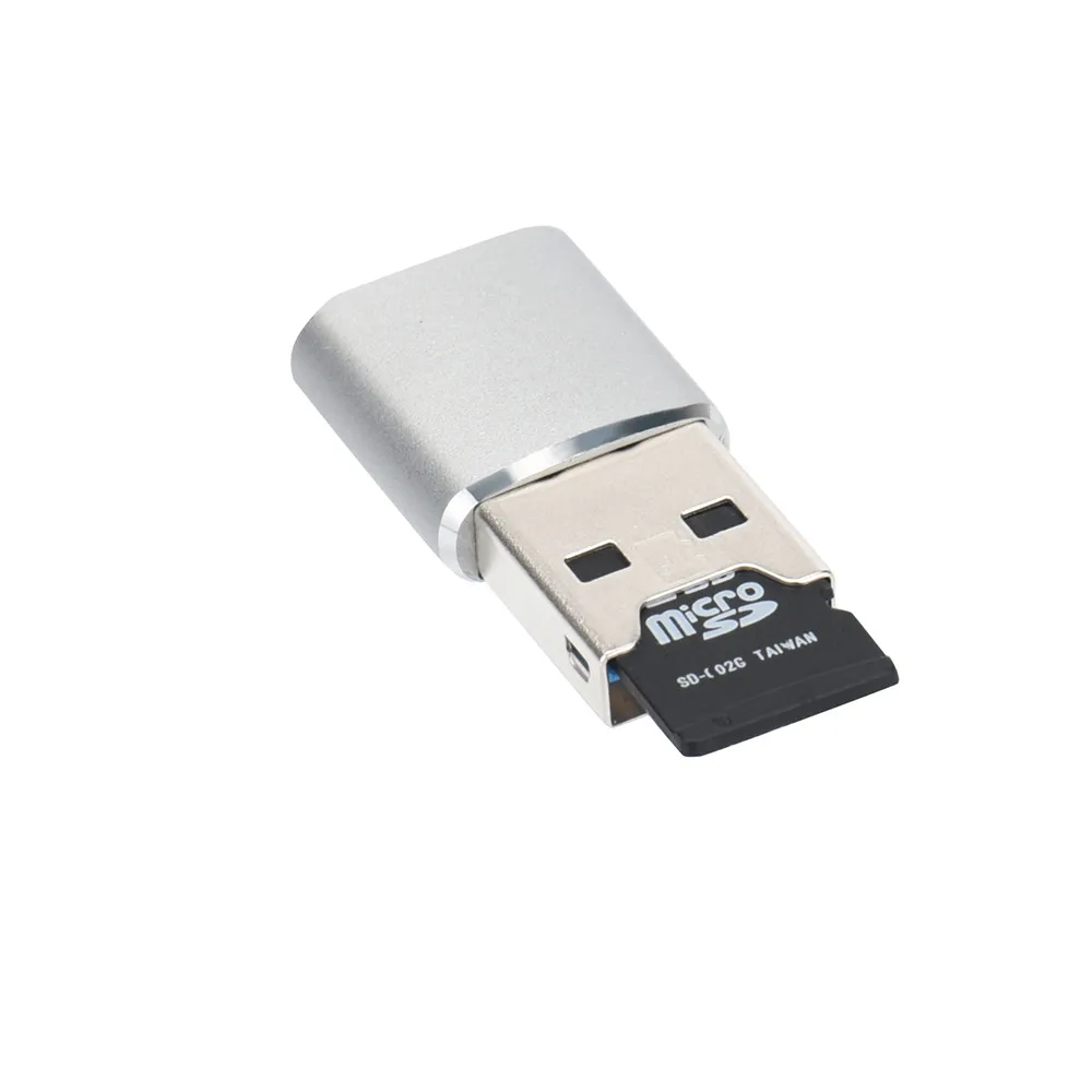 USB 3,0 мини-считыватель карт/MICRO SD/SDXC алюминиевый TF кард-ридер смарт-карты памяти адаптер для ноутбуков Аксессуары