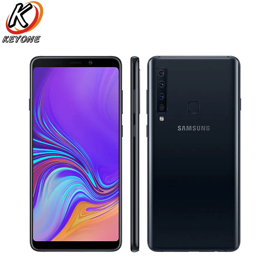 Новый мобильный телефон samsung Galaxy A9 A920F DS LTE 6 3 дюймов ГБ ОЗУ 128 Гб ПЗУ четыре ядра две sim карты тыловая камера