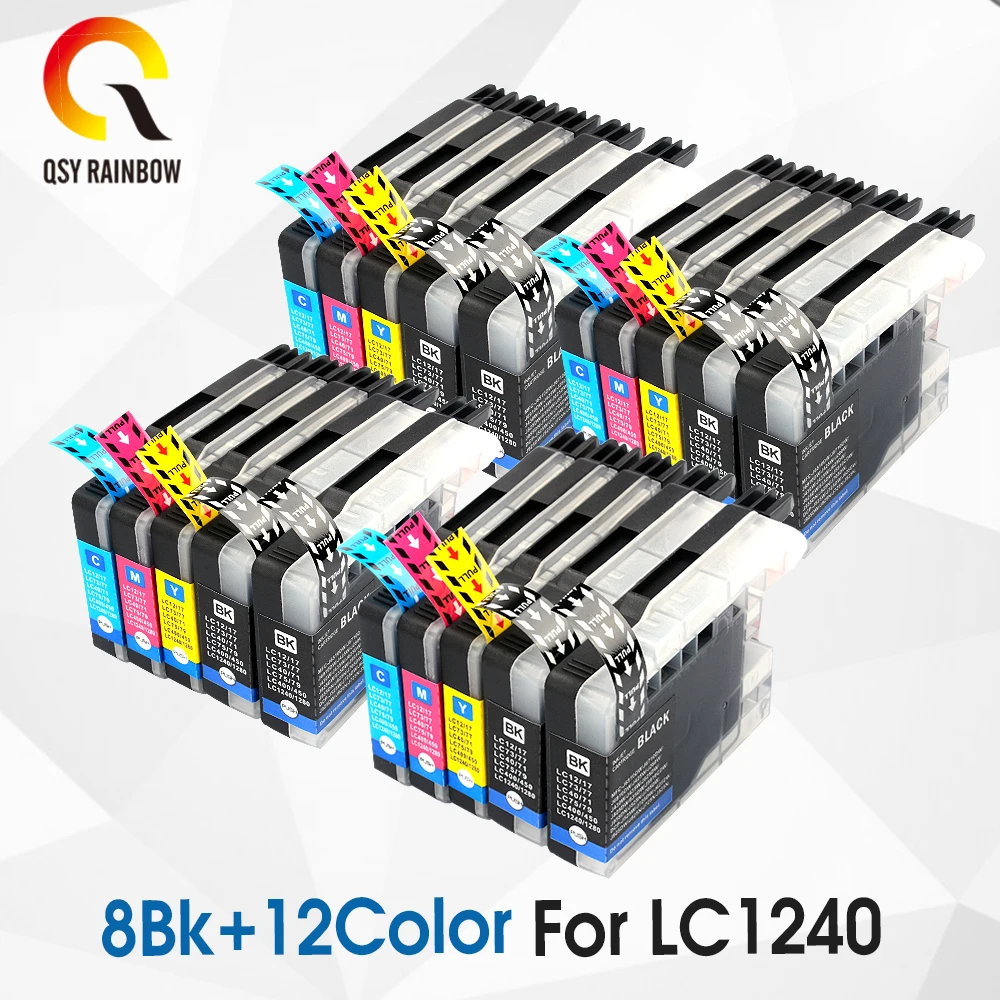 20x Ink Cartridge Replacement For Brother LC1240/1220 LC 1220 1240 LC1220 LC1240 LC-1240 LC-1220 MFC-J710D MFC-J710DW MFC-J810DN |