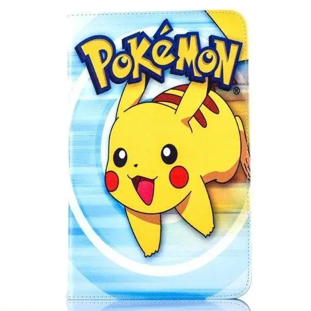 Чехол для Samsung Galaxy Tab A A6 10 1 2016 T580 T585 T580N чехол Pokemon Go Милый Пикачу планшета откидная