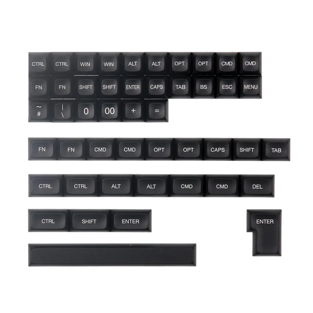 Kbdfans TEX ADA keycaps набор совместим с gk64 tada68 hhkb раскладка механическая
