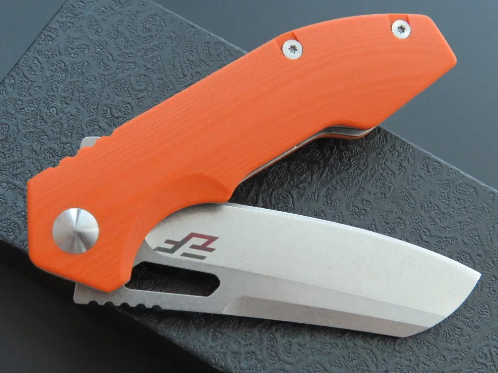 BJL складной нож D2 лезвие шариковый подшипник + G10 ручка Открытый Охота Кемпинг Фрукты Нож EDC нож Карманный EF52