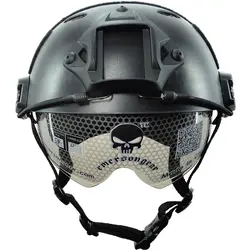 SJ-Maurie мягкий полиэфирный Охотничий Тактический шлем с защитными очками спортивные велосипедные шлемы защитные Военные Аксессуары