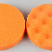 "-7" 2 шт., само-клейкая поролоновая машина для полирования кругом для автомобиля Красота покрытия воском и полировка колеса герметизации глазури губчатый шар