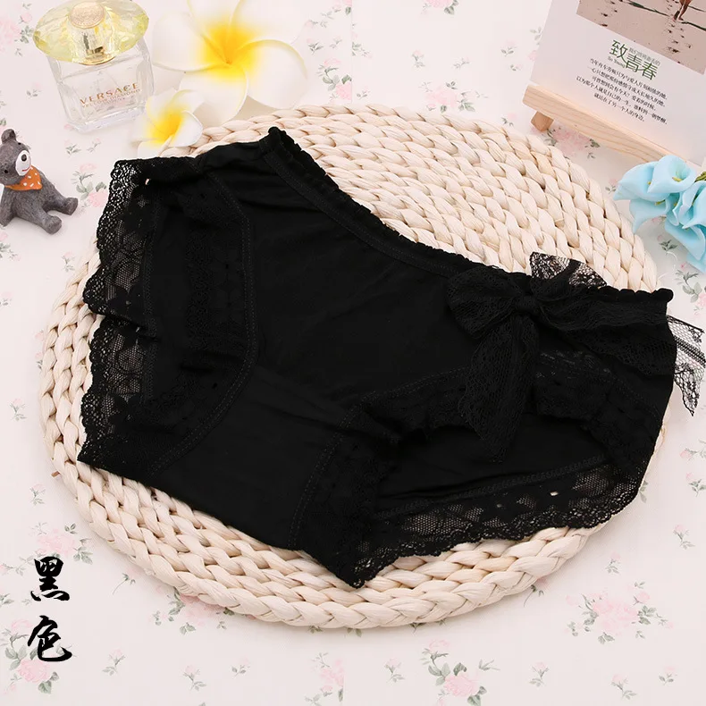 New Arrived 3Pcs/Lot Girl Panties Underwear Lace Briefs Cotton Lingerie Soft Comfortable Bowknot Panty Wholesale New Arrived 3Pcs/Lot Girl Panties Underwear Lace Briefs Cotton Lingerie Soft Comfortable Bowknot Panty Wholesale