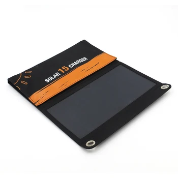 

Solar Charger 15W 1200mA Solar Panels Charger with Usb Port Solar Battery Charge Power for Mobile Phones 5V USB Portable