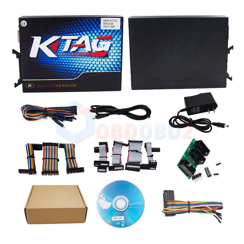 Основной блок KTAG V2.13 K TAG FW V6.070 V7.020 ECU Инструмент для программирования K-TAG 7,020 мастер версия без жетонов ограниченная