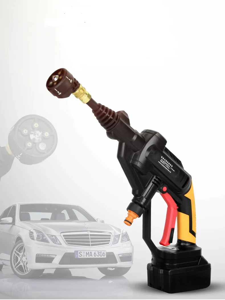 Lithium electric high pressure cleaning machine Domestic portable car