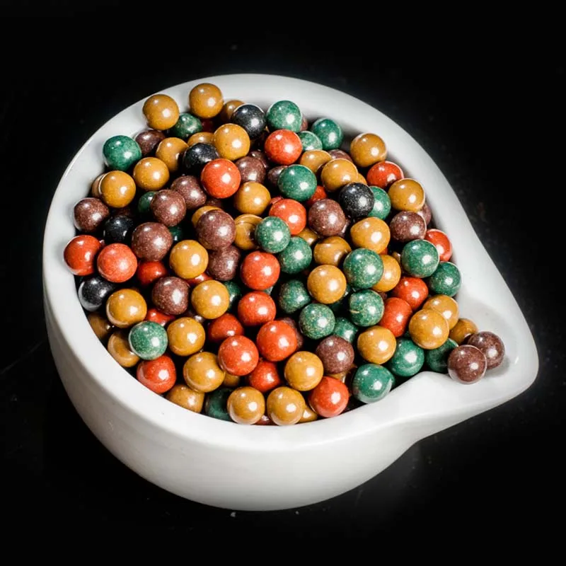 

100pcs 9-10mm Safety Mud Pills And Hard Mud Ball Outdoor Hunting Slingshot Dedicated Environmental Health Marbles Slingshot