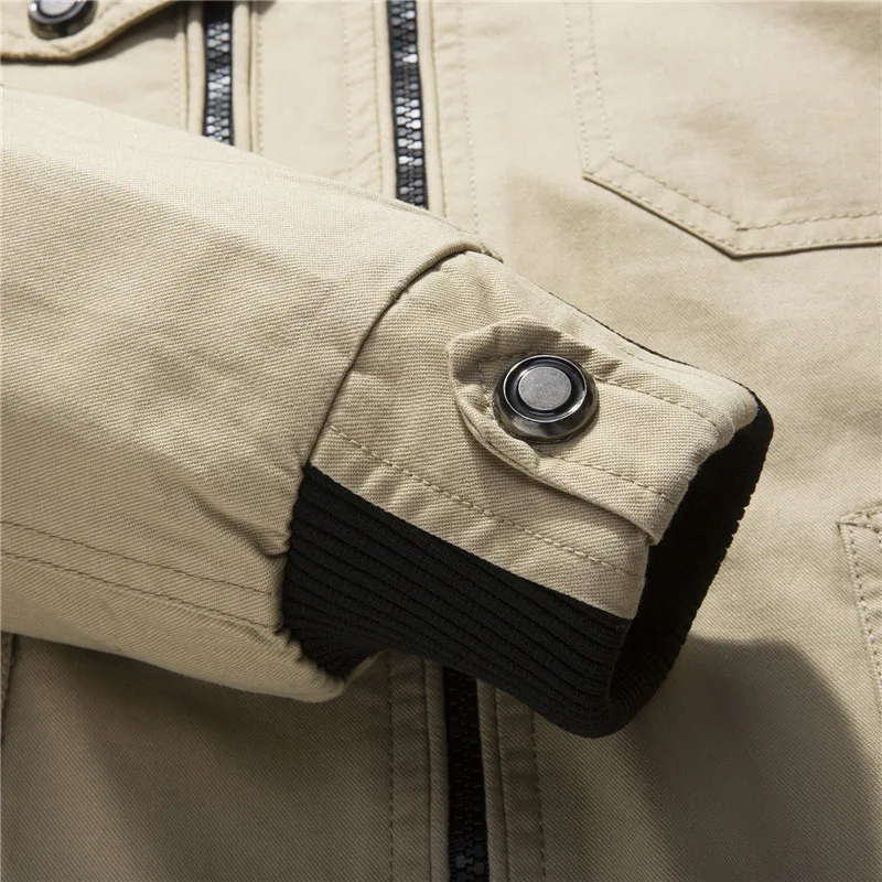 FALIZA New Casual Men Jackets Spring Autumn Bomber Jacket Men Windbreaker Jacket Mens Jackets and Coats Casacos Masculino JK101