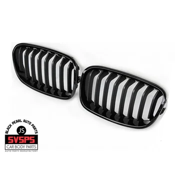 

High Quality ABS Front Middle Grille Single Slat Style Two Color Options For BMW 1-series F20 2012-2014 Year