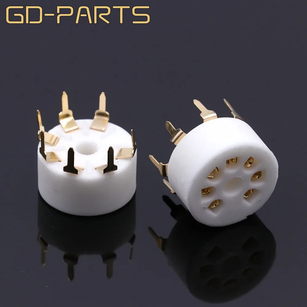 GD-PARTS B7G печатное крепление 7pin керамический вакуумный трубчатый разъем для 6AU6 EF95 6C4 6X4 6066 6AQ5 6AV6 50C5 Hifi винтажный ламповый усилитель DIY