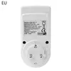 Medidor de potencia Digital enchufe UE medidor de energía voltaje actual vatios electricidad costo medición Monitor Analizador de potencia Ele ► Foto 3/5