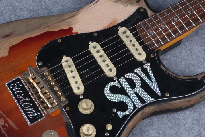 

SRV Electric Guitar in stock Retro Relics Real Shot Image 24-hour shipment