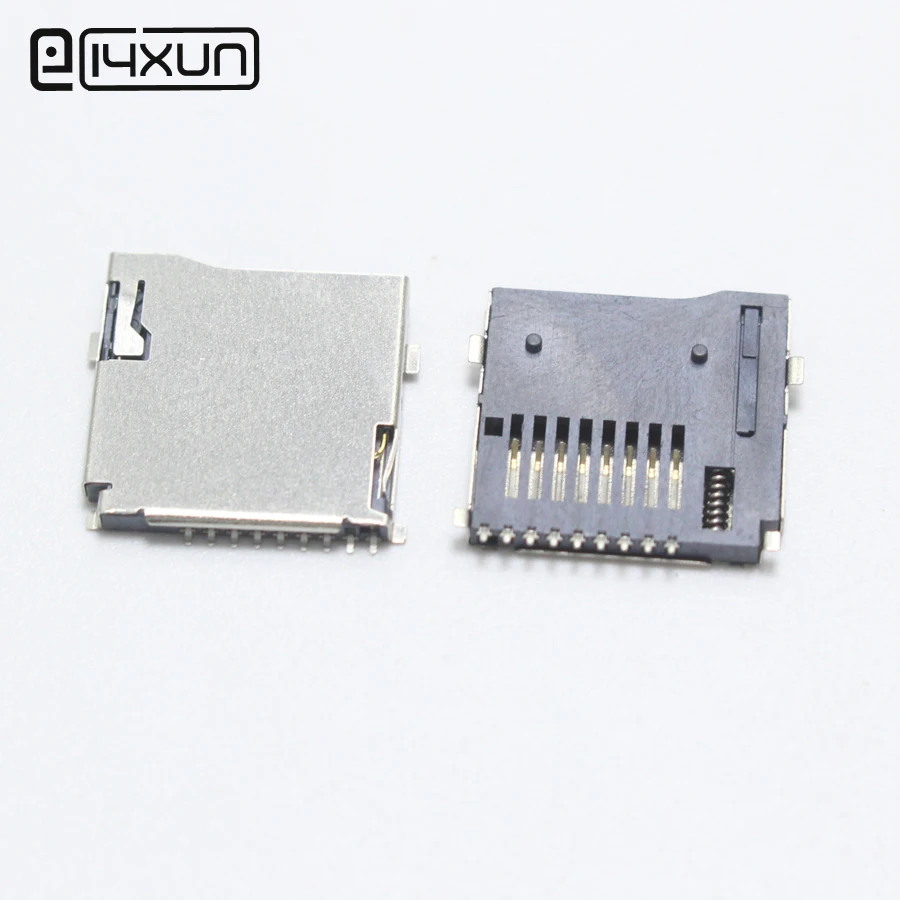10 шт. 9 контактный Штатив для TF карты 14 х15 мм|t type connector|pop-up card |