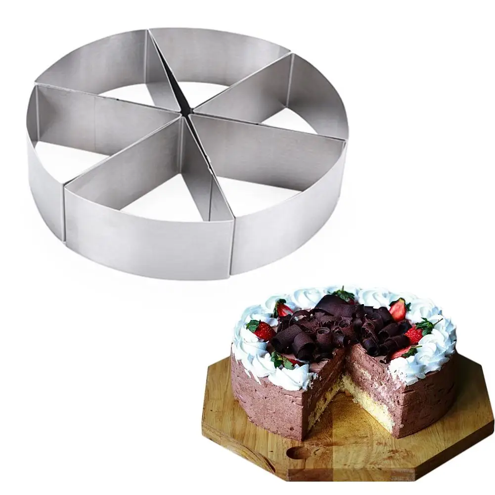 

Round Mousse Cake Mold Baking Tool For Bread Pizza Making Stainless Steel Cake Mold Reusable And Long Lasting