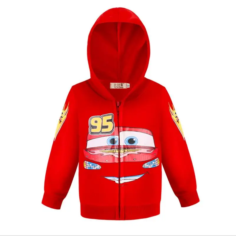 Куртка для девочек Новинка года, рубашка с рисунком «летучая мышь» для мальчиков теплая детская верхняя одежда с капюшоном «Железный человек», пальто повседневная одежда для детей возрастом от 2 до 7 лет - Цвет: Красный