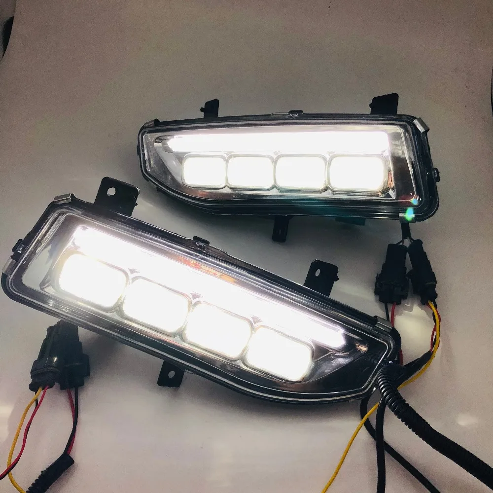 one sets Turn Signal style Relay 12V LED CAR DRL Daytime running lights with fog lamp hole for Nissan Kicks X-trail 2017 2018 one sets Turn Signal style Relay 12V LED CAR DRL Daytime running lights with fog lamp hole for Nissan Kicks X-trail 2017 2018