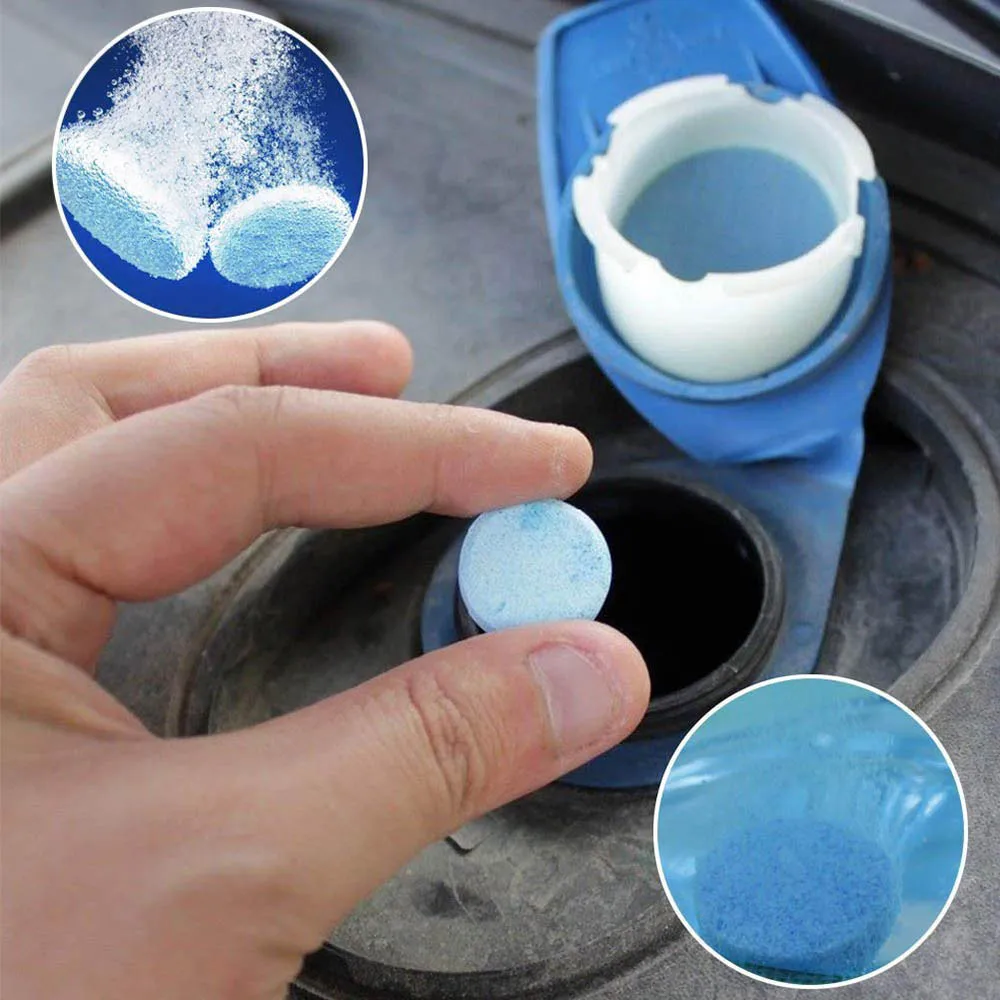 

Car-Styling Multifunctional 10 pcs Effervescent Spray Cleaner 1 pcs Car Cleaning Watering Can Car Accessories