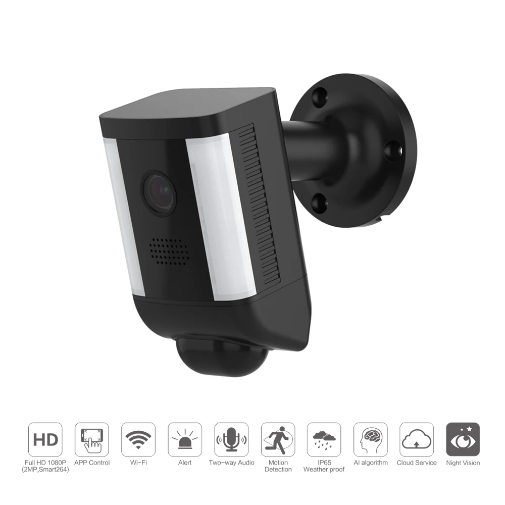 

Freecam 1080P Spotlight Security Camera Wifi Camera with Motion-Activated Outdoor Waterproof Two-way Talk Night Vision Cam L860