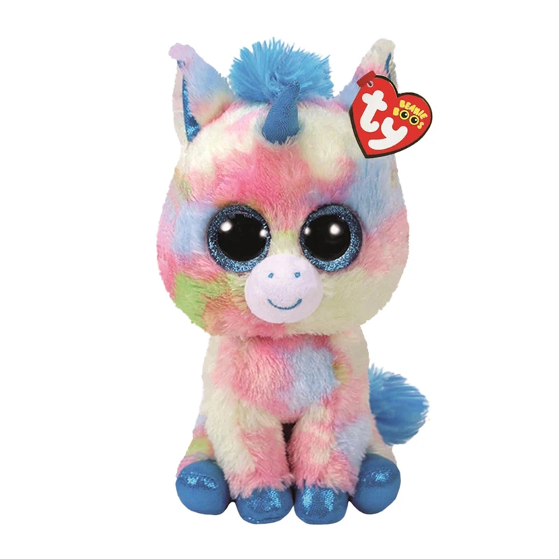 

Ty Beanie Boos Stuffed & Plush Animals Blitz The Unicorn Toy 15cm