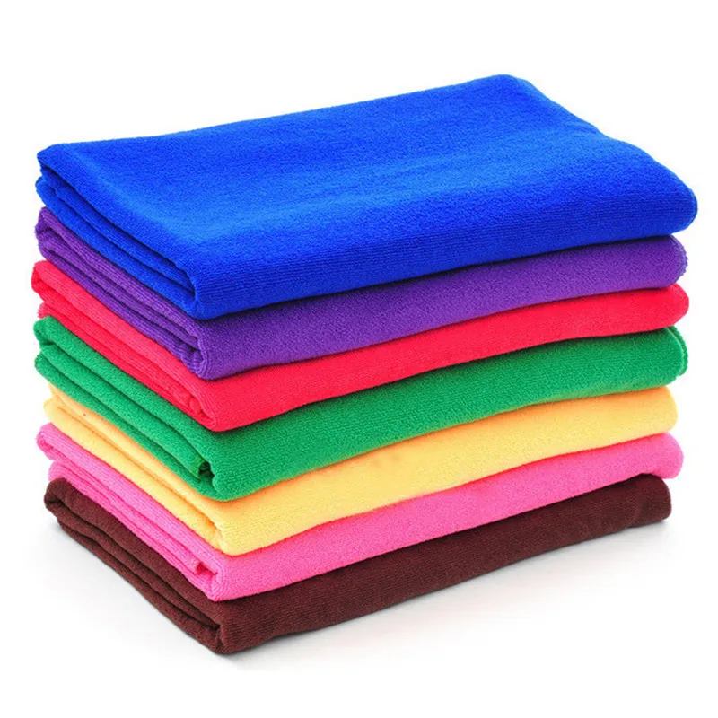 1pcs 30*70cm Miicrofiber Fabric Soft Towel Hand Bathroom Room Car Cleaning Towels badlaken toalla Toallas Mano Gift 42008