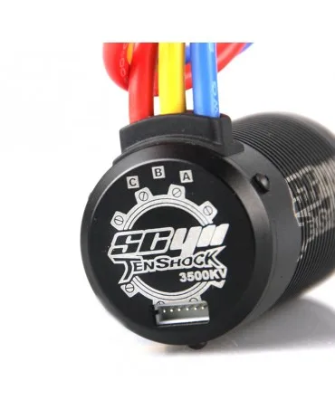 Tenshock 1:10 4 полюсный Датчик короткого хода Электрический микро бесщеточный