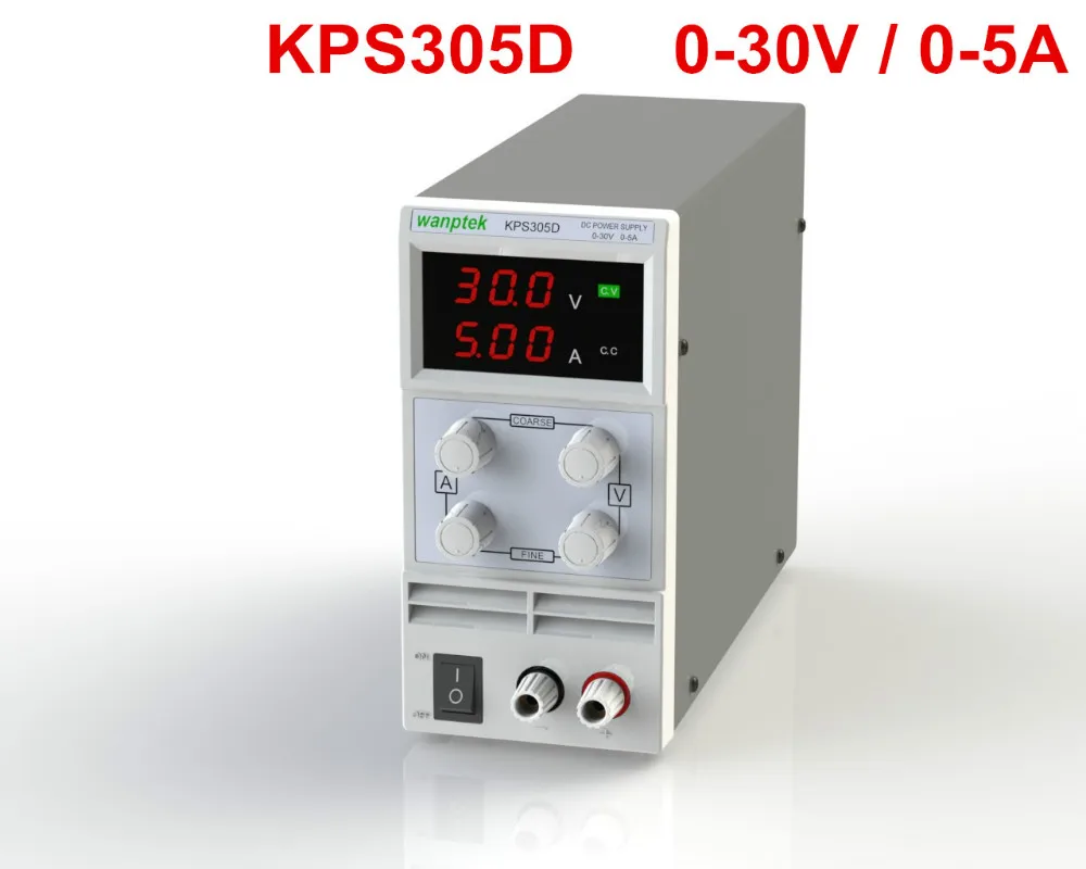 

KPS305D 30V 5A Switch DC power supply 0.1V 0.01A Digital Display adjustable Mini DC Power Supply