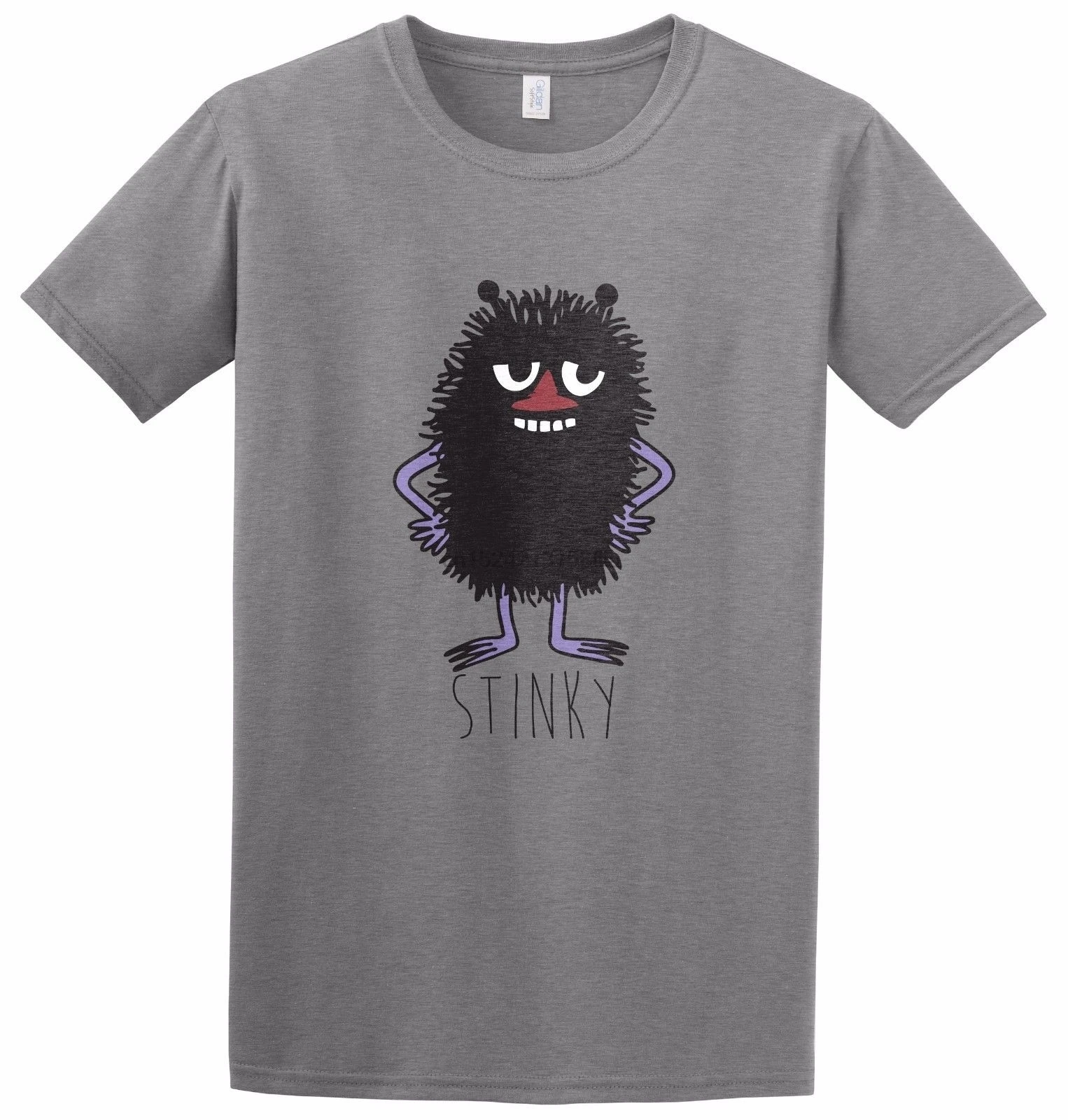 

Stinky Funny Tv Book Moomins Retro Gift Inspired T Shirt Top Tee 100% Cotton Humor Men Crewneck Tee Shirts Loose Trend