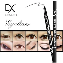 Черная жидкая подводка для глаз, гелевая ручка 24 продолжительное время Водостойкий карандаш для глаз макияж косметика для глаз инструмент