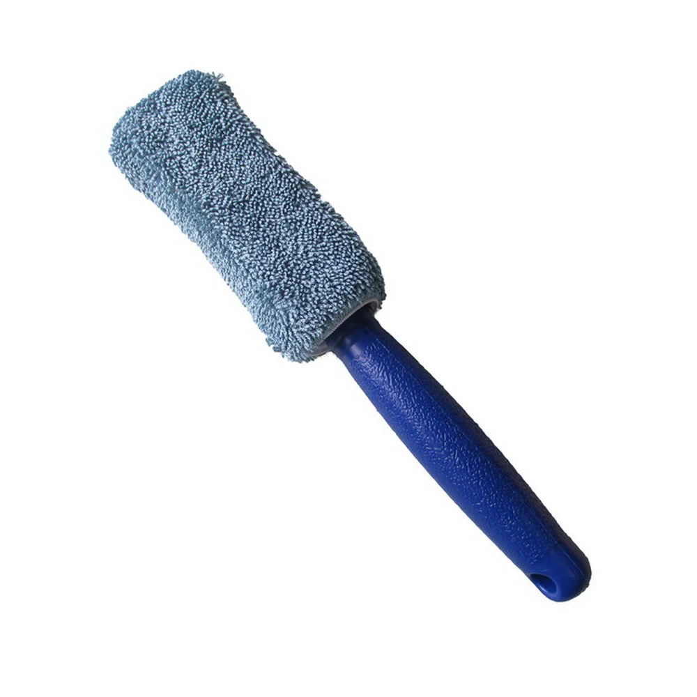 Автомобильная ручка оконные диски щетка для мытья шин автомобильная обода колеса кисть с пластиковой ручкой Чистка щеткой инструмент
