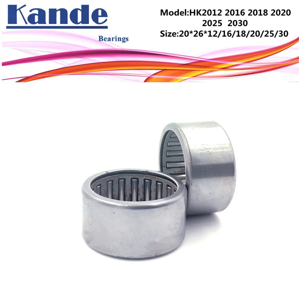 20x26x12 mm HK2012 Needle Roller Bearing 5 PCS 20mm x 26mm x 12mm
