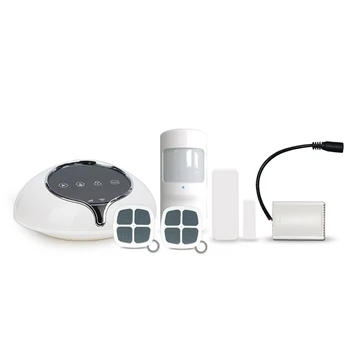 

GSM Wifi home security alarm system Mobile APP Wireless remote control Wireless keypad Arm disarm alarm with wireless relay