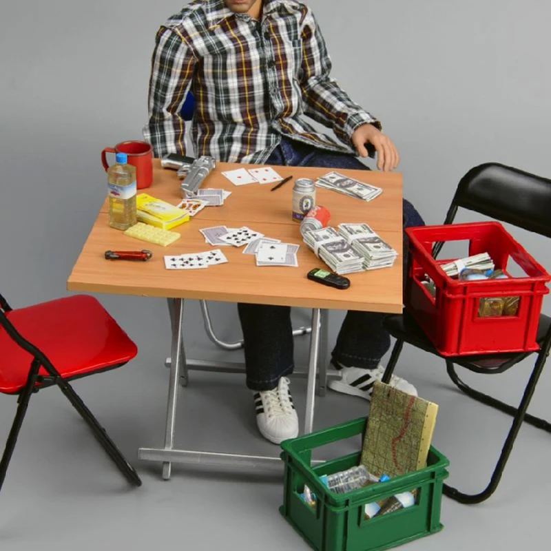 1//6 Furniture Folding Table B Deep F12/'/' Action Figures Desk Scenes accessories