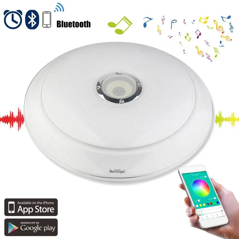 Akdsteel 36w Bluetooth Control Ceiling Led Lamp Timer Switch