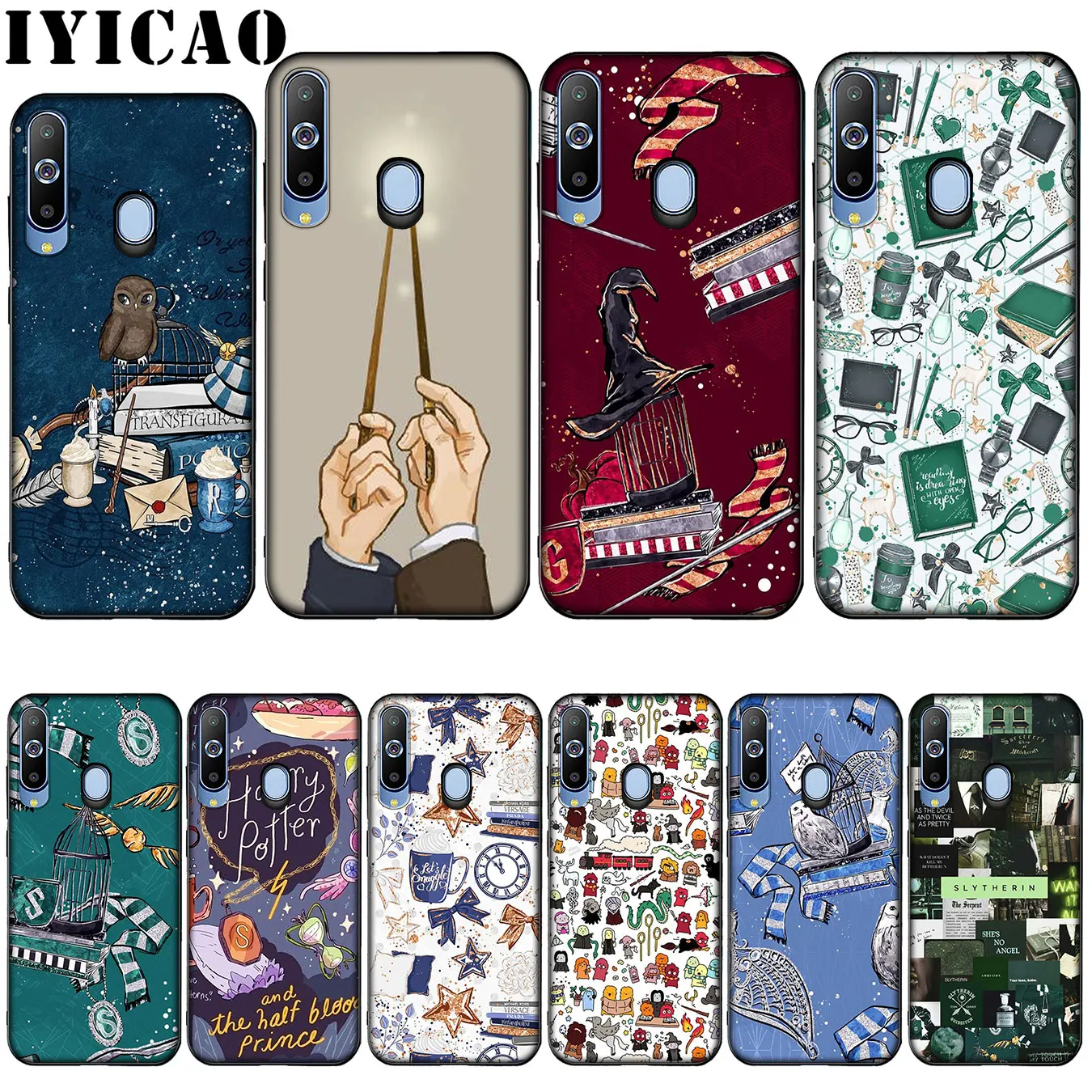 

IYICAO Harry Potter Hogwarts Hot Silicone Soft Case for Samsung Galaxy A10 A30 A40 A50 A70 M10 M20 M30 Cover