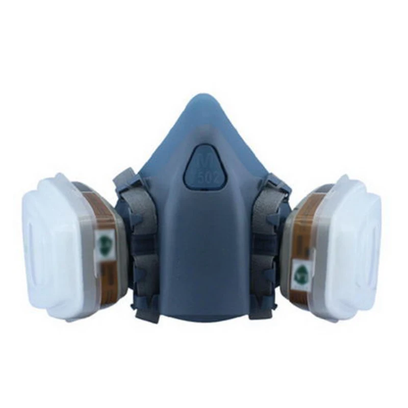 

Suite 7502 Half Facegas Respirator Silicone Mask 7 Piece Respirator Painting Spraying Dust Mask gas Mask New hot