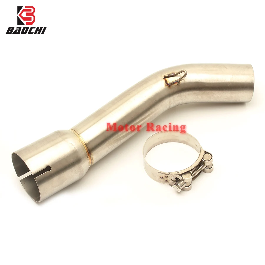 

Motorcycle Exhaust Adapter Pipe Mid Tube Connect Link Pipe Escape for Yamaha FZ1N FZ1 FZ1000 2006 2007 2008 2009 2010 2011-2015