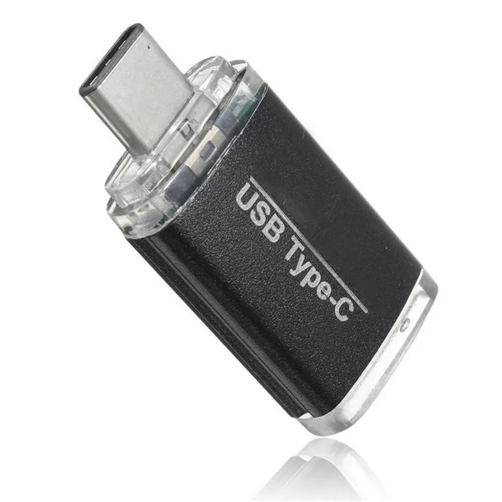 Тип C кард-ридер алюминиевый сплав тип-c USB 3,1 Расширенная внутренняя память для Mackbook/Letv/MIUIC4/huawei