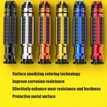 Мотоциклетные крутые ручки нескользящая резиновая рукоятка для концевой ручки удобная рукоятка для руля